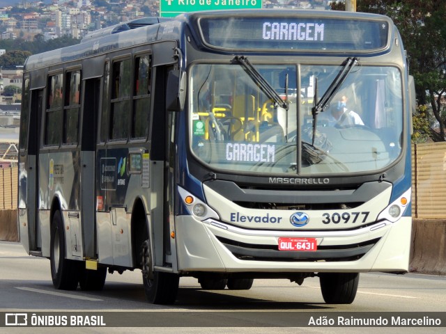 Via BH Coletivos 30977 na cidade de Belo Horizonte, Minas Gerais, Brasil, por Adão Raimundo Marcelino. ID da foto: 8021596.