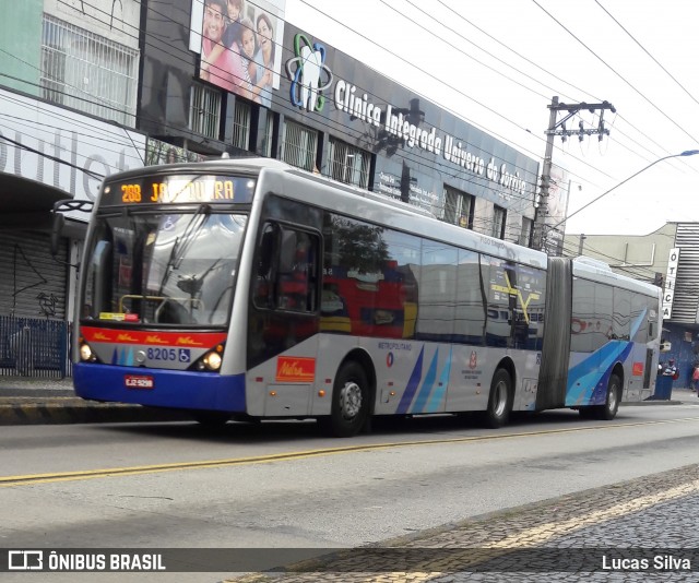 Metra - Sistema Metropolitano de Transporte 8205 na cidade de Diadema, São Paulo, Brasil, por Lucas Silva. ID da foto: 8019711.