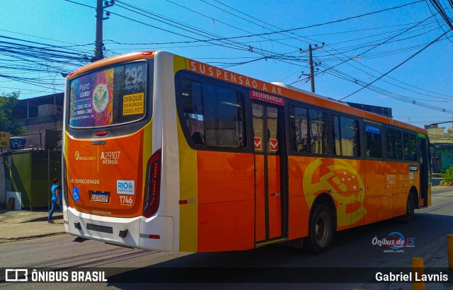 Empresa de Transportes Braso Lisboa A29107 na cidade de Rio de Janeiro, Rio de Janeiro, Brasil, por Gabriel Lavnis. ID da foto: 8019866.