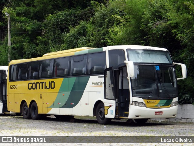 Empresa Gontijo de Transportes 12550 na cidade de Manhuaçu, Minas Gerais, Brasil, por Lucas Oliveira. Número da foto: #8020061.