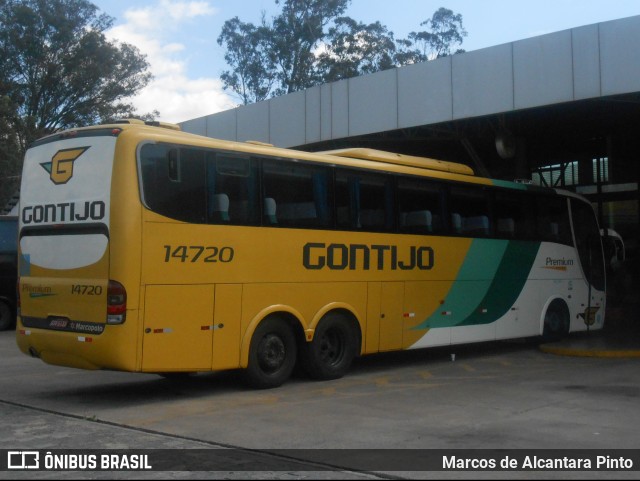 Empresa Gontijo de Transportes 14720 na cidade de Perdões, Minas Gerais, Brasil, por Marcos de Alcantara Pinto. ID da foto: 8020752.