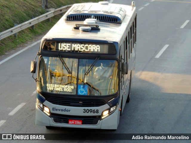 Auto Omnibus Nova Suissa 30968 na cidade de Belo Horizonte, Minas Gerais, Brasil, por Adão Raimundo Marcelino. ID da foto: 8021556.