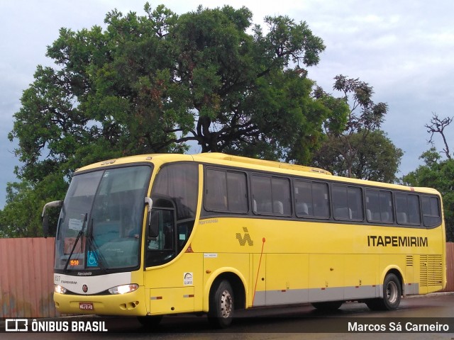 Viação Itapemirim 8527 na cidade de Brasília, Distrito Federal, Brasil, por Marcos Sá Carneiro. Número da foto: #8019413.