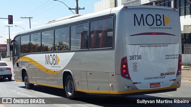 MOBI Transporte 38730 na cidade de Anápolis, Goiás, Brasil, por Sullyvan Martins Ribeiro. Número da foto: #8021256.