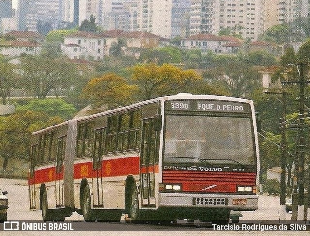 CMTC - Companhia Municipal de Transportes Coletivos 8502 na cidade de São Paulo, São Paulo, Brasil, por Tarcisio Rodrigues da Silva. ID da foto: 8021015.