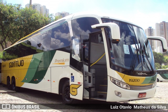 Empresa Gontijo de Transportes 19200 na cidade de Belo Horizonte, Minas Gerais, Brasil, por Luiz Otavio Matheus da Silva. ID da foto: 8023575.