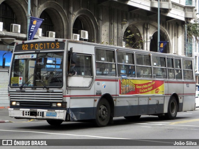 CUTCSA - Companhia Uruguaia de Transporte Coletivo 132 na cidade de Montevideo, Montevideo, Uruguai, por João Silva. Número da foto: #8025873.