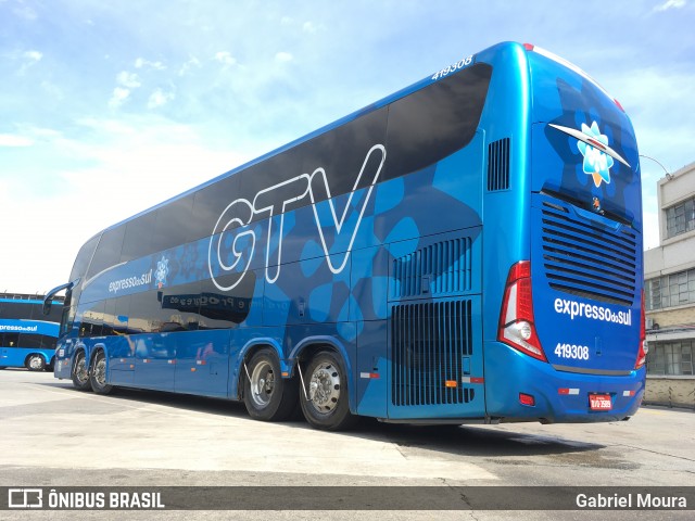 Expresso do Sul 419308 na cidade de São Paulo, São Paulo, Brasil, por Gabriel Moura. Número da foto: #8024880.