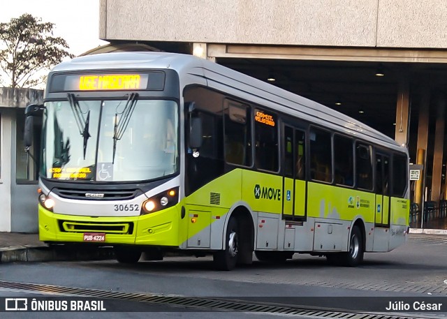 Urca Auto Ônibus 30652 na cidade de Belo Horizonte, Minas Gerais, Brasil, por Júlio César. Número da foto: #8022722.