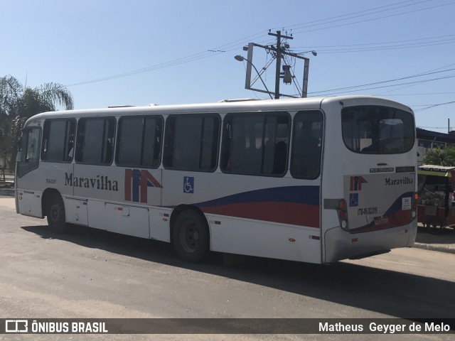 Maravilha Auto Ônibus ITB-06.02.019 na cidade de Itaboraí, Rio de Janeiro, Brasil, por Matheus  Geyger de Melo. Número da foto: #8022003.