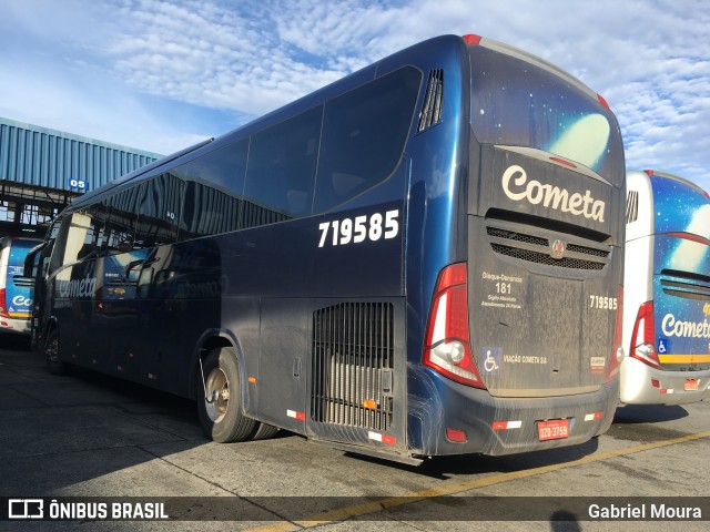 Viação Cometa 719585 na cidade de São Paulo, São Paulo, Brasil, por Gabriel Moura. ID da foto: 8024923.