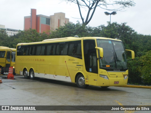 Viação Itapemirim 48113 na cidade de São Paulo, São Paulo, Brasil, por José Geyvson da Silva. ID da foto: 8025360.