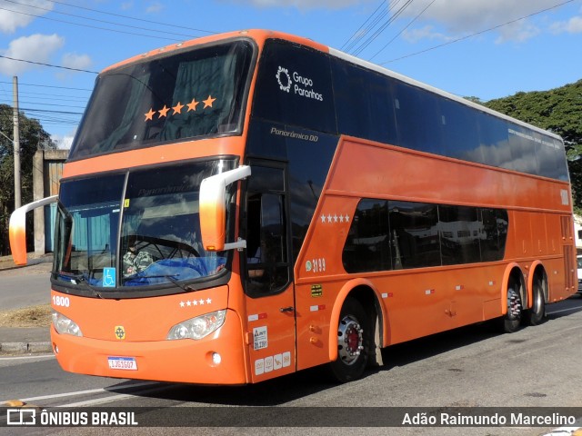 Brasil Bus 1800 na cidade de Belo Horizonte, Minas Gerais, Brasil, por Adão Raimundo Marcelino. ID da foto: 8025071.