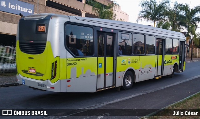 Urca Auto Ônibus 30652 na cidade de Belo Horizonte, Minas Gerais, Brasil, por Júlio César. ID da foto: 8022724.