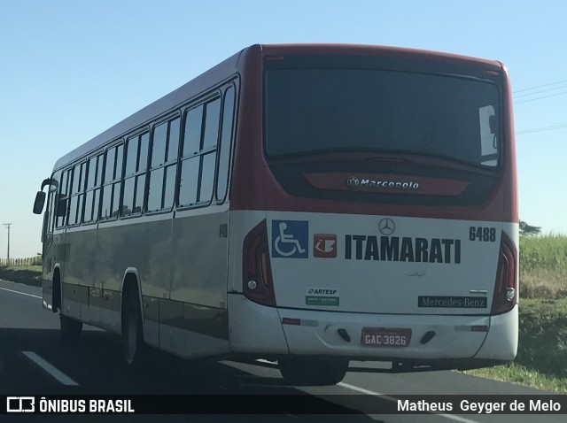 Expresso Itamarati 6488 na cidade de Tanabi, São Paulo, Brasil, por Matheus  Geyger de Melo. ID da foto: 8022129.