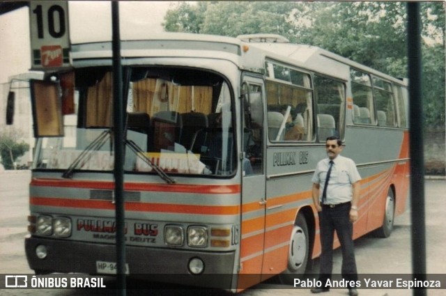 Pullman Bus 161 na cidade de Viña del Mar, Valparaíso, Valparaíso, Chile, por Pablo Andres Yavar Espinoza. ID da foto: 8023270.