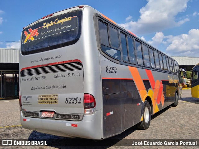 Rápido Campinas 82252 na cidade de Monte Mor, São Paulo, Brasil, por José Eduardo Garcia Pontual. Número da foto: #8022092.