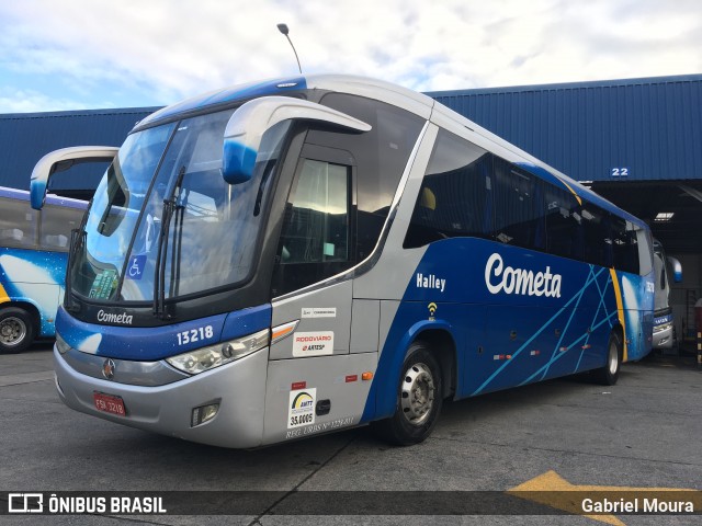 Viação Cometa 13218 na cidade de São Paulo, São Paulo, Brasil, por Gabriel Moura. ID da foto: 8024945.