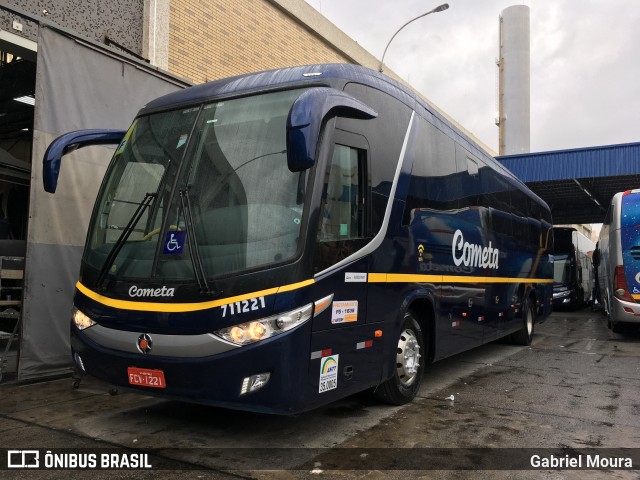 Viação Cometa 711221 na cidade de São Paulo, São Paulo, Brasil, por Gabriel Moura. Número da foto: #8024768.