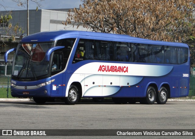 Viação Águia Branca 31880 na cidade de Vitória, Espírito Santo, Brasil, por Charlestom Vinicius Carvalho Silva. Número da foto: #8023729.