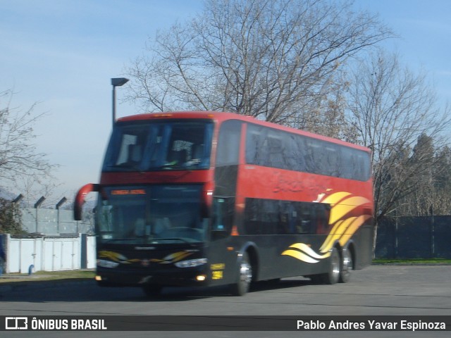 Buses Linea Azul 394 na cidade de Requínoa, Cachapoal, Libertador General Bernardo O'Higgins, Chile, por Pablo Andres Yavar Espinoza. ID da foto: 8023331.