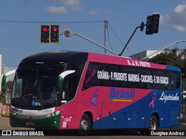 Trans Brasil > TCB - Transporte Coletivo Brasil 110270 na cidade de Goiânia, Goiás, Brasil, por Douglas Andrez. ID da foto: 8023613.