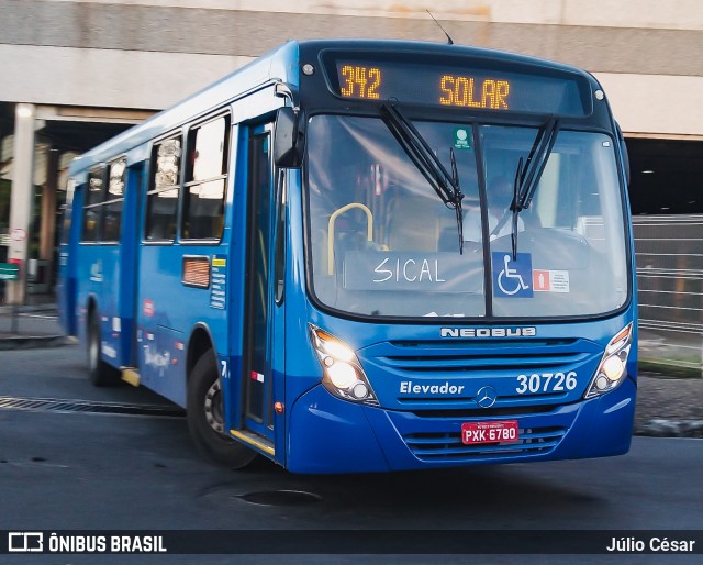 Via Oeste < Autobus Transportes 30726 na cidade de Belo Horizonte, Minas Gerais, Brasil, por Júlio César. Número da foto: #8022726.