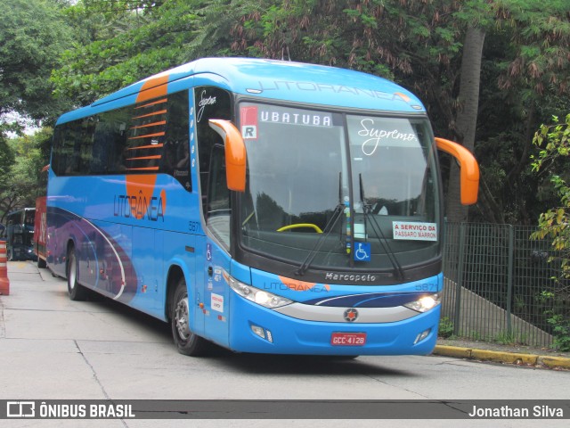 Litorânea Transportes Coletivos 5871 na cidade de São Paulo, São Paulo, Brasil, por Jonathan Silva. ID da foto: 8023546.