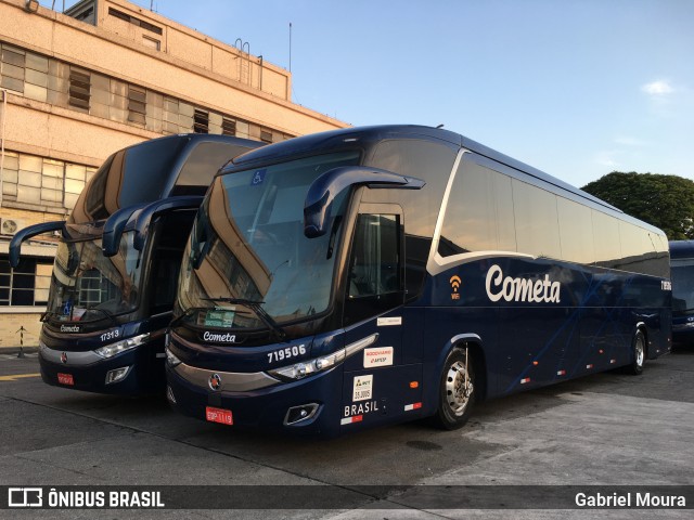Viação Cometa 719506 na cidade de São Paulo, São Paulo, Brasil, por Gabriel Moura. Número da foto: #8024621.