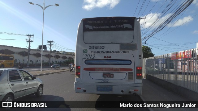 Ônibus Particulares 2012 na cidade de Salvador, Bahia, Brasil, por Mario dos Santos Nogueira Junior. Número da foto: #8022930.
