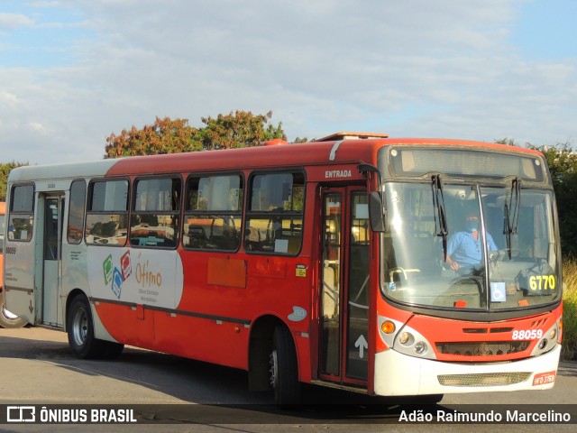 Viação Novo Retiro 88059 na cidade de Contagem, Minas Gerais, Brasil, por Adão Raimundo Marcelino. ID da foto: 8025422.