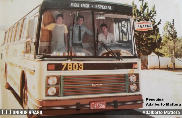 Viação Garcia 7803 na cidade de Londrina, Paraná, Brasil, por Adalberto Mattera. ID da foto: 7976512.