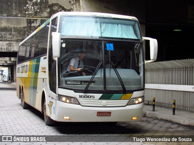 Empresa Gontijo de Transportes 16005 na cidade de Belo Horizonte, Minas Gerais, Brasil, por Tiago Wenceslau de Souza. ID da foto: 7975433.