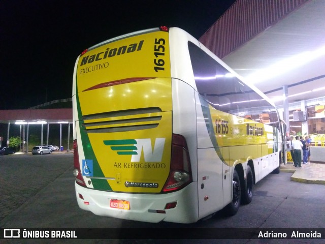 Viação Nacional 16155 na cidade de João Monlevade, Minas Gerais, Brasil, por Adriano  Almeida. Número da foto: #7976347.