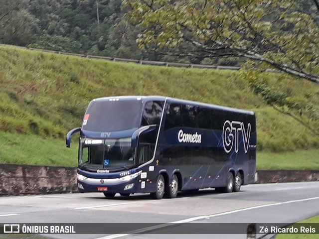 Viação Cometa 17312 na cidade de Petrópolis, Rio de Janeiro, Brasil, por Zé Ricardo Reis. ID da foto: 7975636.