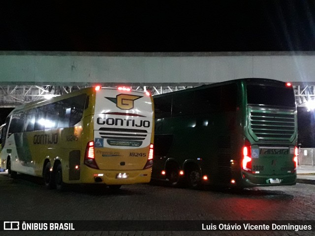 Empresa Gontijo de Transportes 18245 na cidade de Campos dos Goytacazes, Rio de Janeiro, Brasil, por Luis Otávio Vicente Domingues. ID da foto: 7976133.