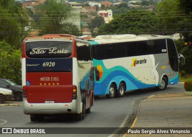 Expresso São Luiz 6920 na cidade de Cuiabá, Mato Grosso, Brasil, por Paulo Sergio Alves Venancio. Número da foto: #7975841.