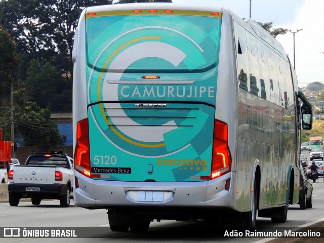 Auto Viação Camurujipe 5120 na cidade de Belo Horizonte, Minas Gerais, Brasil, por Adão Raimundo Marcelino. ID da foto: 7976394.