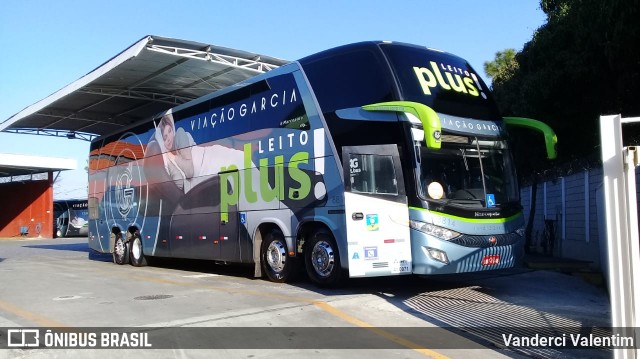 Viação Garcia 8814 na cidade de São Paulo, São Paulo, Brasil, por Vanderci Valentim. ID da foto: 8027334.