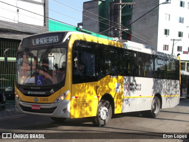 Upbus Qualidade em Transportes 3 5970 na cidade de São Paulo, São Paulo, Brasil, por Eron Lopes. ID da foto: 8028520.