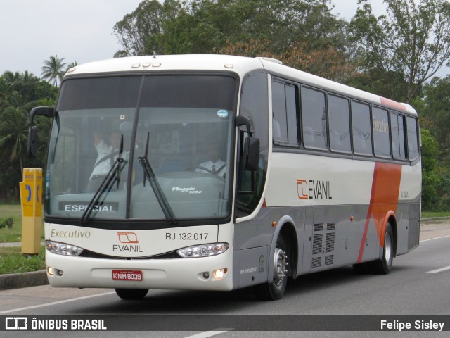 Evanil Transportes e Turismo RJ 132.017 na cidade de Queimados, Rio de Janeiro, Brasil, por Felipe Sisley. Número da foto: #8026626.