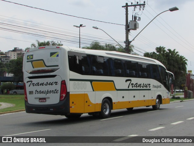 Transur - Transporte Rodoviário Mansur 6600 na cidade de Juiz de Fora, Minas Gerais, Brasil, por Douglas Célio Brandao. ID da foto: 8028811.