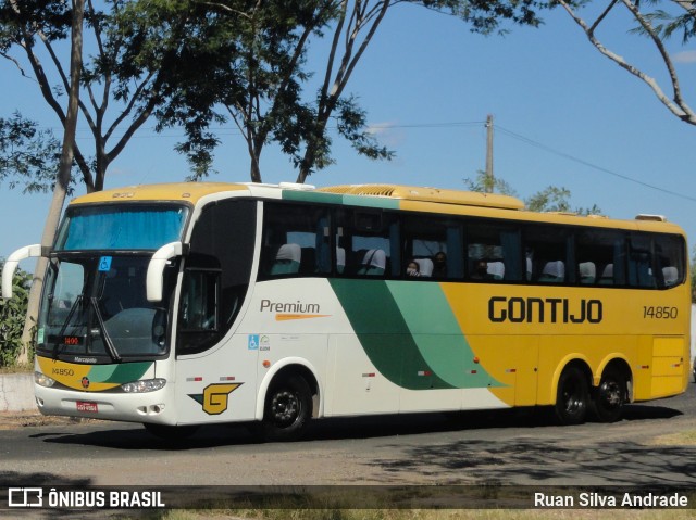 Empresa Gontijo de Transportes 14850 na cidade de Teresina, Piauí, Brasil, por Ruan Silva Andrade. ID da foto: 8026524.