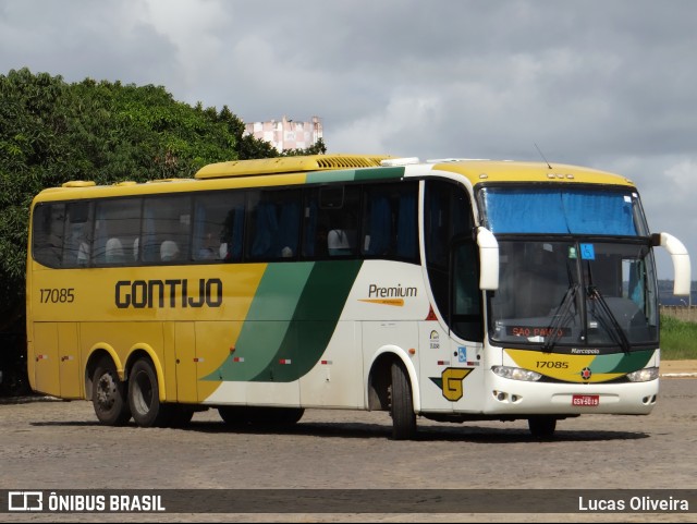 Empresa Gontijo de Transportes 17085 na cidade de Vitória da Conquista, Bahia, Brasil, por Lucas Oliveira. ID da foto: 8027203.