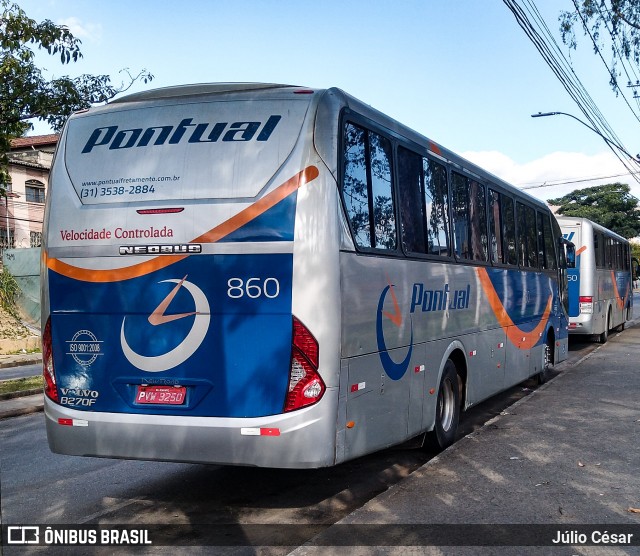 Pontual 860 na cidade de Belo Horizonte, Minas Gerais, Brasil, por Júlio César. Número da foto: #8028625.