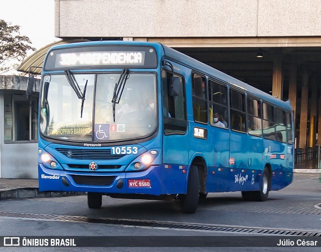 Independência > Trans Oeste Transportes 10553 na cidade de Belo Horizonte, Minas Gerais, Brasil, por Júlio César. ID da foto: 8026277.