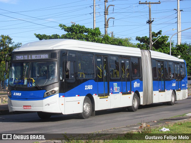 Mobibrasil São Lourenço >>> Mobi-PE 2.503 na cidade de Recife, Pernambuco, Brasil, por Gustavo Felipe Melo. Número da foto: #8029555.