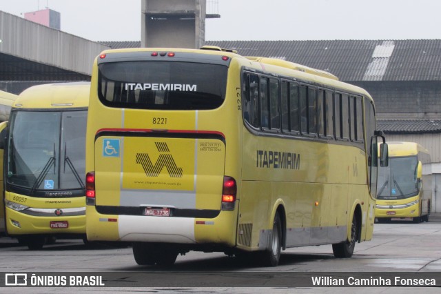 Viação Itapemirim 8221 na cidade de Rio de Janeiro, Rio de Janeiro, Brasil, por Willian Caminha Fonseca. ID da foto: 8029554.