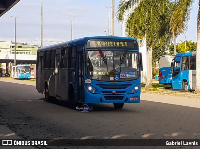 Nova Transporte 22140 na cidade de Cariacica, Espírito Santo, Brasil, por Gabriel Lavnis. Número da foto: #8029489.