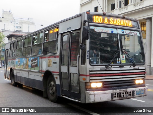 CUTCSA - Companhia Uruguaia de Transporte Coletivo 932 na cidade de Montevideo, Montevideo, Uruguai, por João Silva. Número da foto: #8031884.